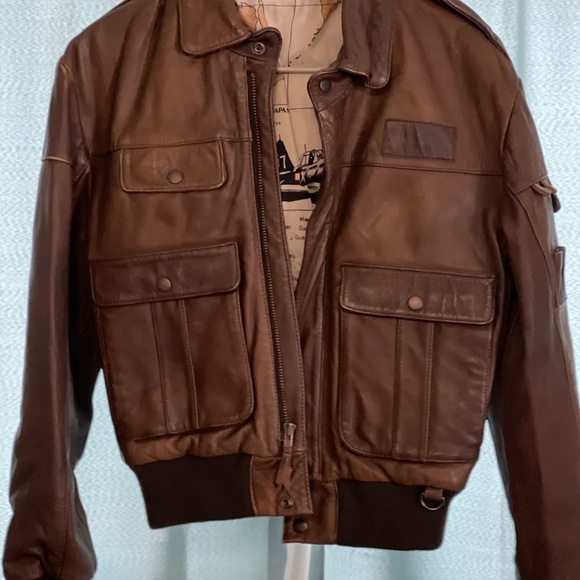 Leather Flight Jacket - Picture 2 of 5